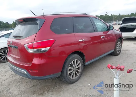 2016 Nissan Pathfinder Platinum/S/Sl/Sv z USA, uszkodzony, nr VIN 5N1AR2MM6GC656100